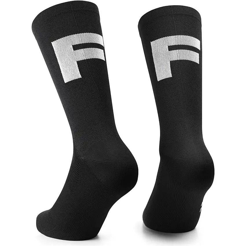 Assos Cykelstrumpor Ego F Svart