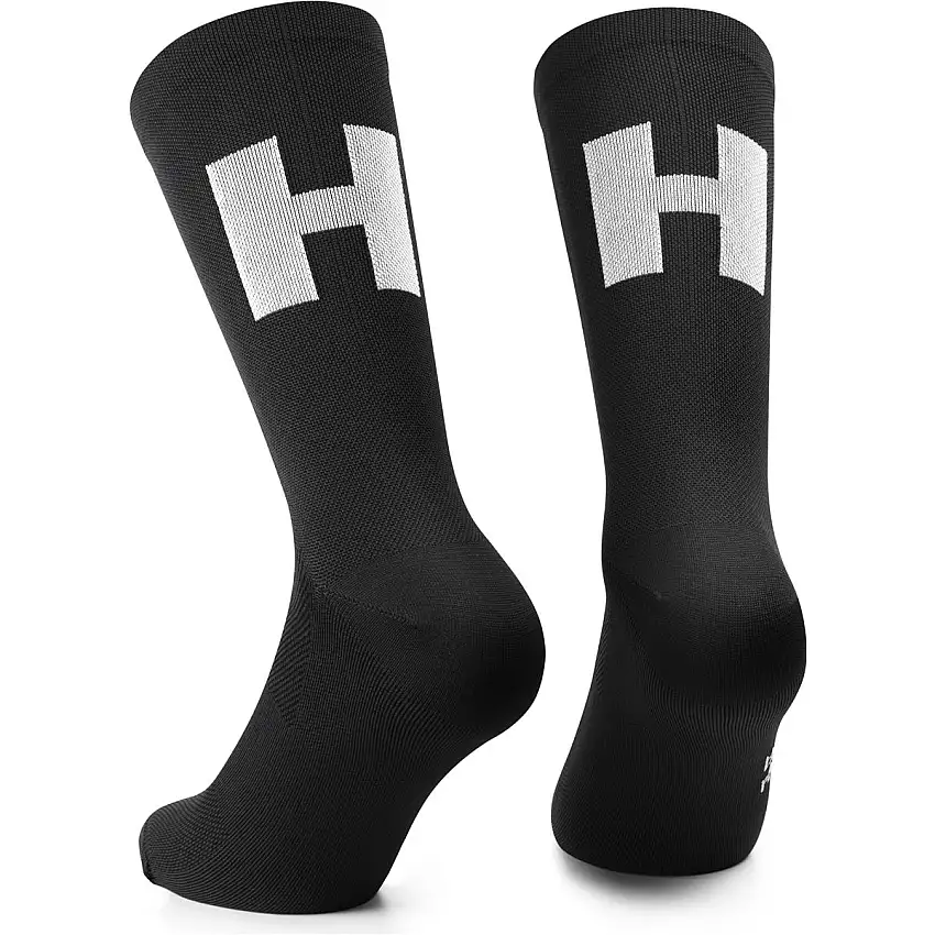 Assos Cykelstrumpor Ego H Svart