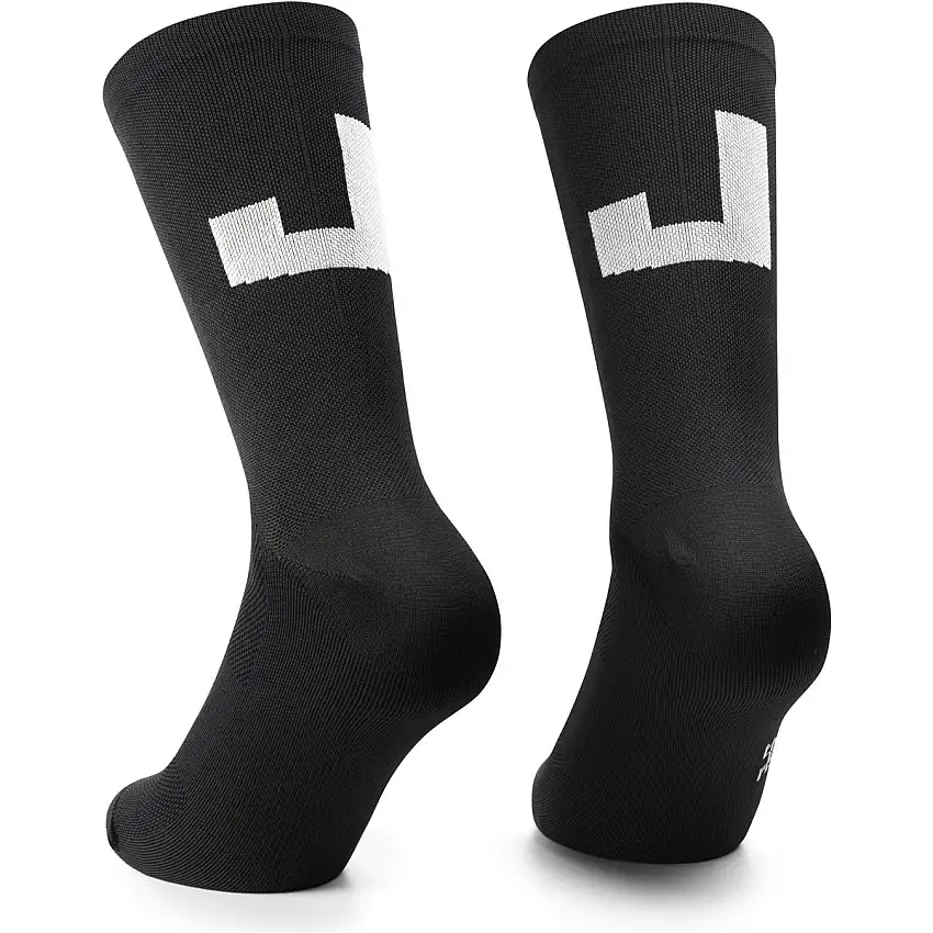 Assos Cykelstrumpor Ego J Svart