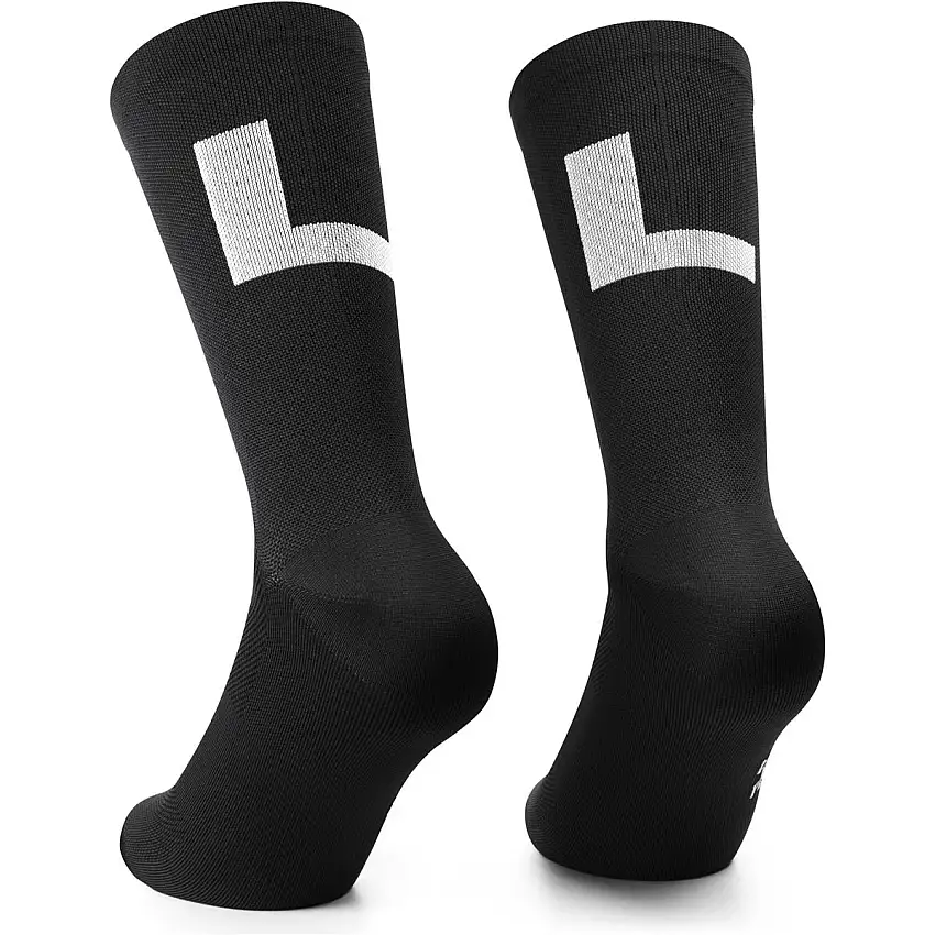 Assos Cykelstrumpor Ego L Svart