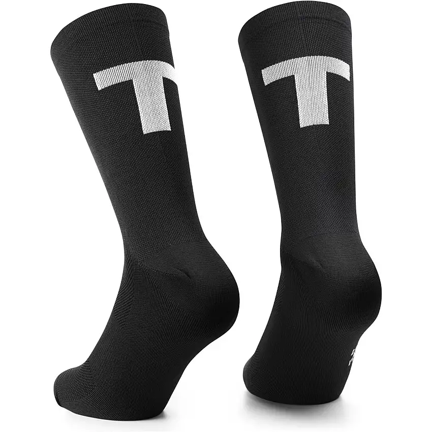 Assos Cykelstrumpor Ego T Svart