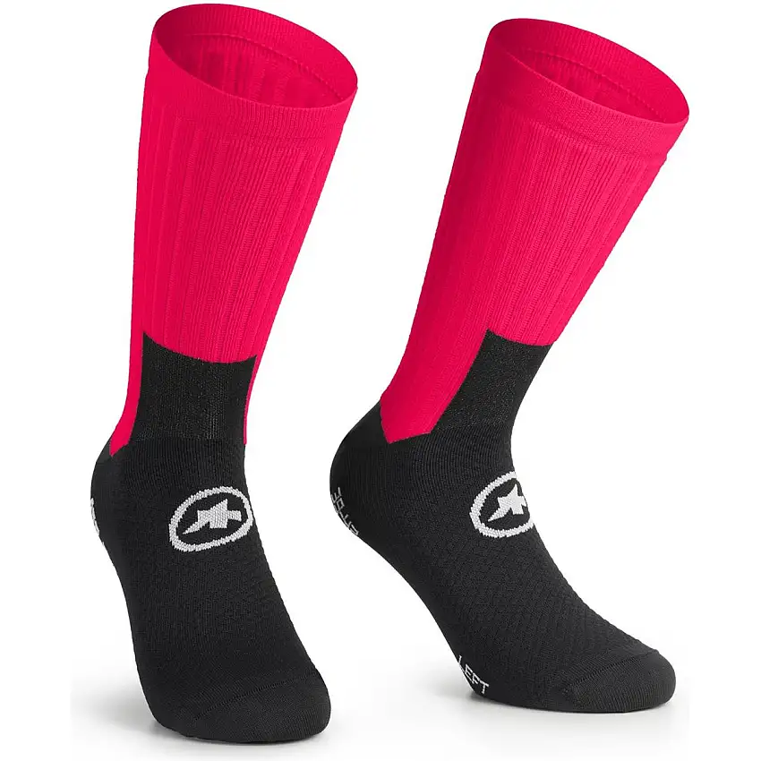 Assos Cykelstrumpor Trail T3 Röd