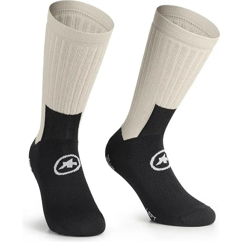Assos Cykelstrumpor Trail T3 Beige