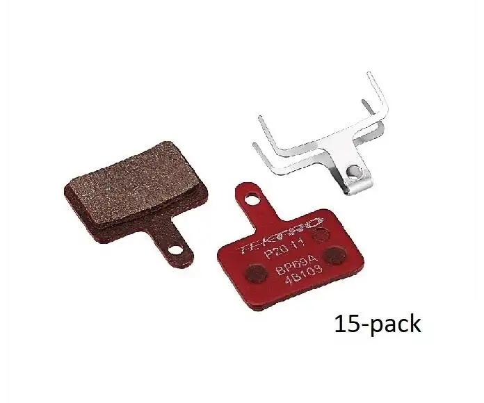 Bromsbelägg Tektro High Performance Metal Ceramic med Returfjäder P20.11 15-Set
