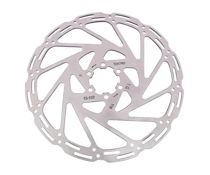 Bromsskiva Tektro 1.8mm 6-Bultsfäste 4-Kolv Ø203mm