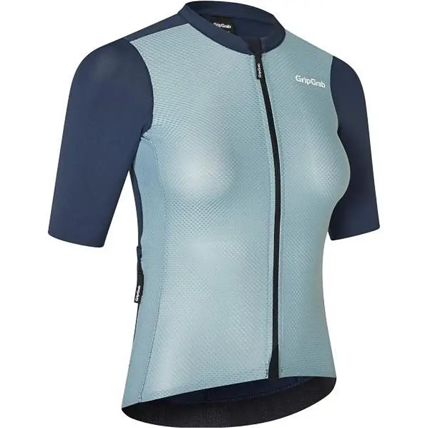GripGrab PACR lätt kortärmad cykeltröja dam Navy Blue