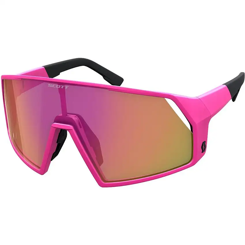 Cykelglasögon Scott Pro Shield Pink Chrome/Acid Pink