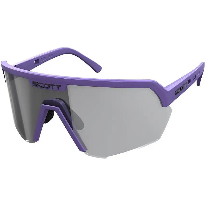 Cykelglasögon Scott Sport Shield LS Grey Light Sensitive/Ultra Purple