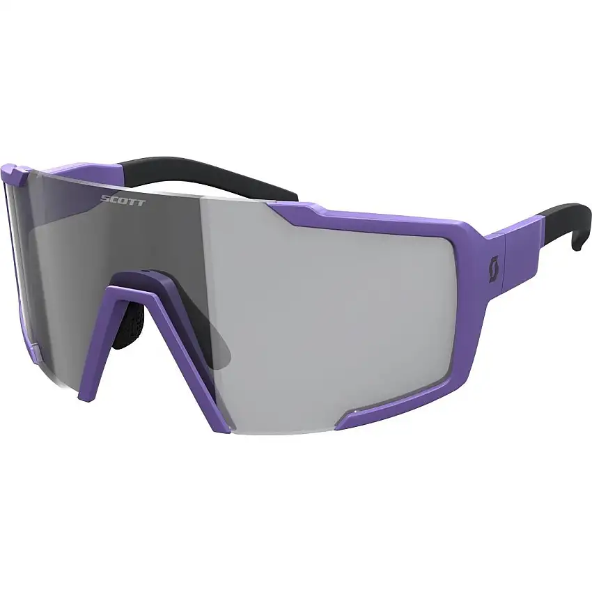 Cykelglasögon Scott Shield Compact LS Grey Light Sensitive/Ultra Purple