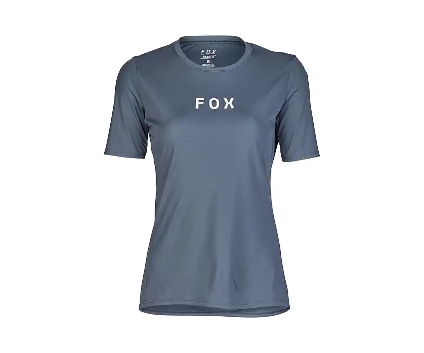 Fox Cykeltröja W Ranger SS Wordmark Grå