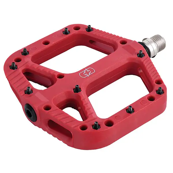 OXC Cykelpedaler Loam 20 MTB Nylon Flat Röd