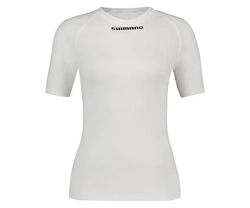 Underställ Shimano Dam Vertex S.S. Base Layer Vit