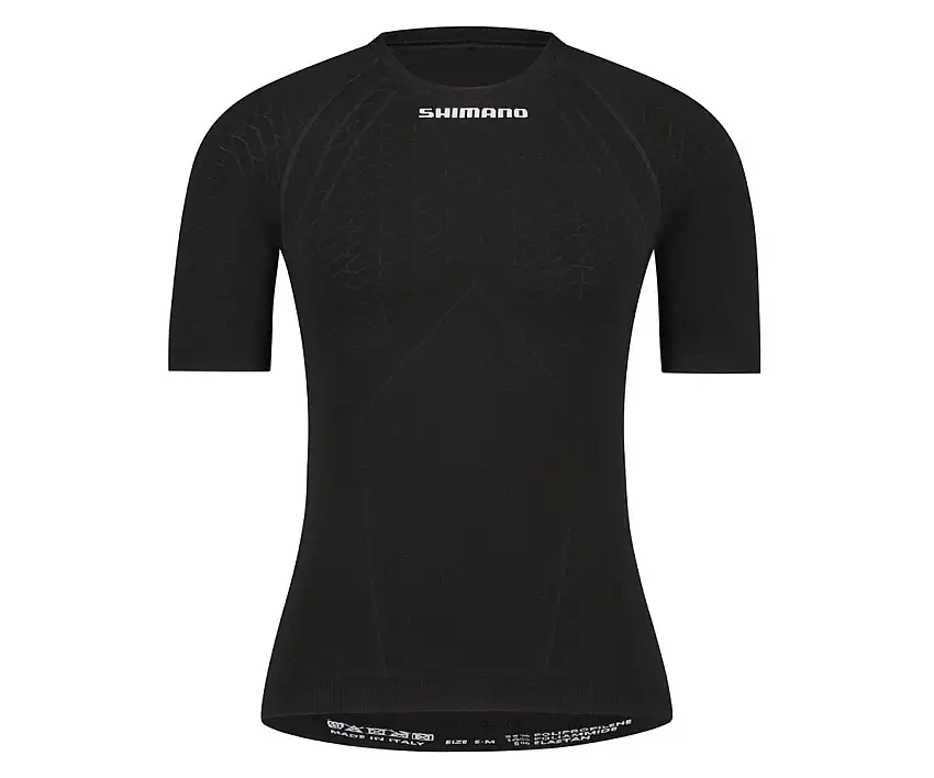 Underställ Shimano Vertex S.S. Base Layer Svart