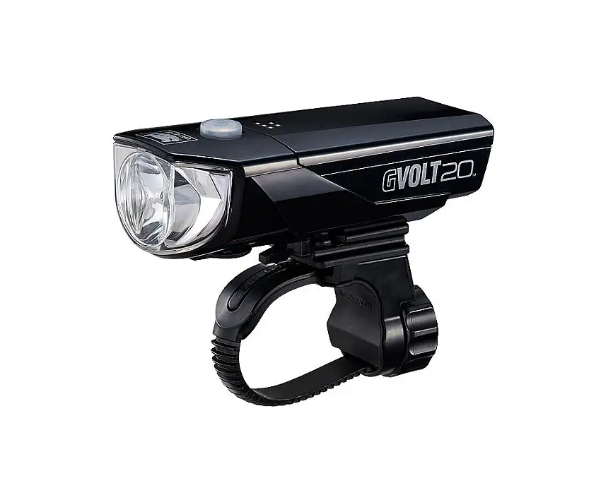 Framlampa CATEYE GVOLT20 StVZO Svart