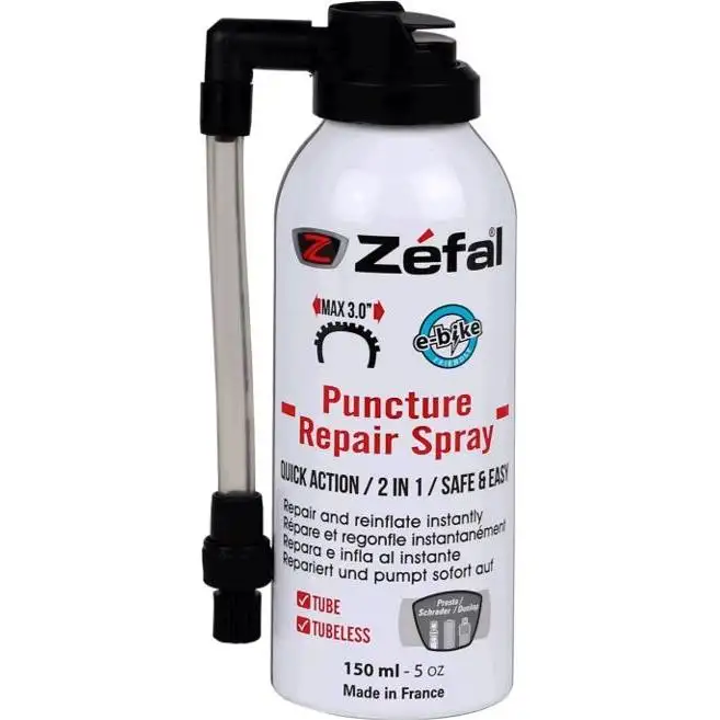 Lagningsspray ZEFAL Slang/Däck 150 ml 2 bar