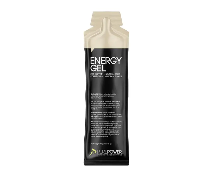 Energigel PurePower Koffein Neutral 60 g