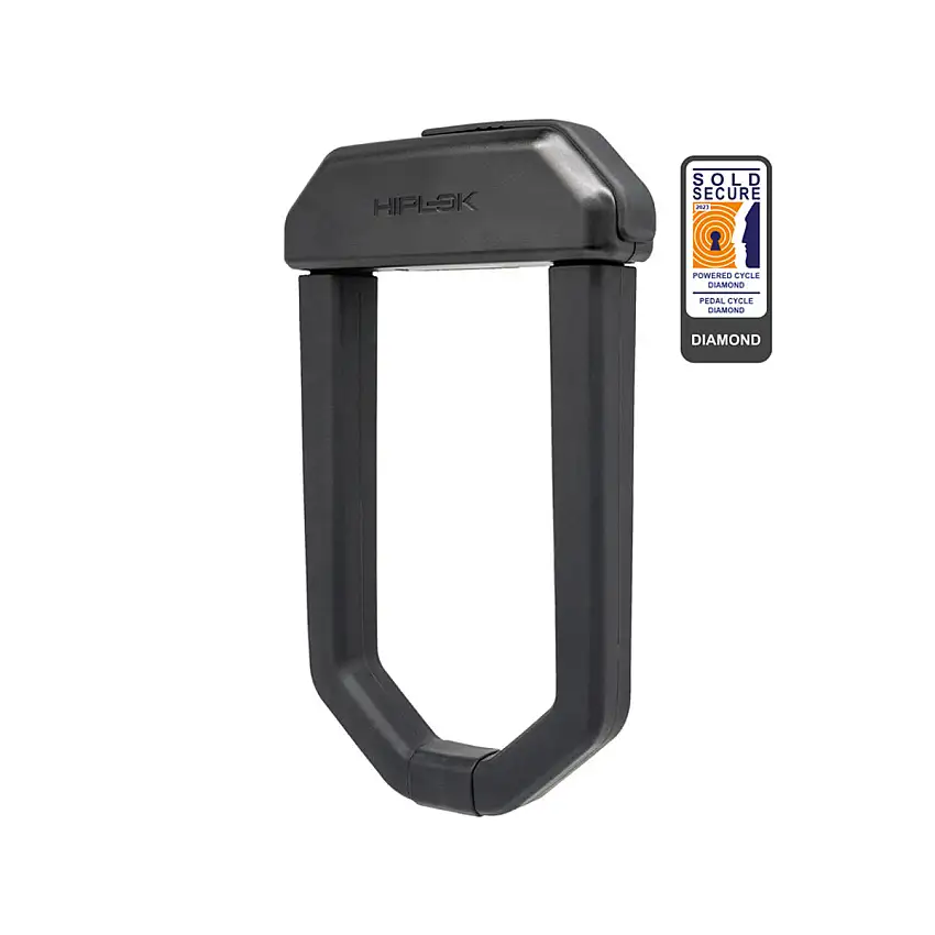 Bygellås Hiplok DX1000 U-lock Svart