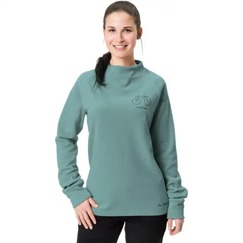 Tröja Vaude Cyclist Sweater Women Dusty Moss