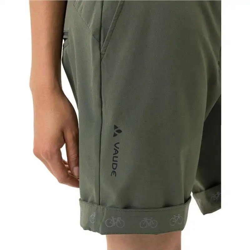 Cykelbyxor Vaude Cyclist Shorts Women Khaki