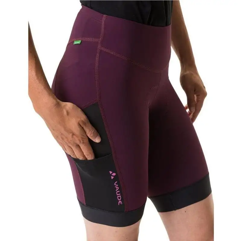 Cykelbyxor Vaude Kuro Tights Women Cassis