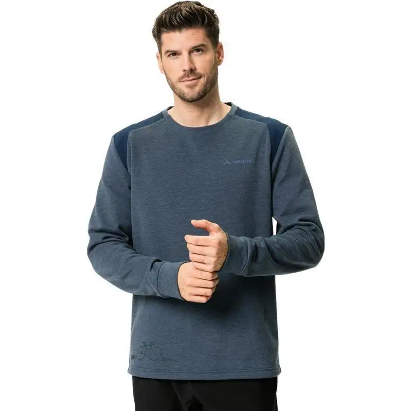 Tröja Vaude Cyclist Sweater Men Dark Sea Uni