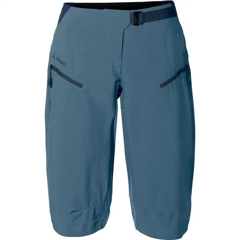 Cykelbyxor Vaude Moab Pro Shorts Women Blue Gray