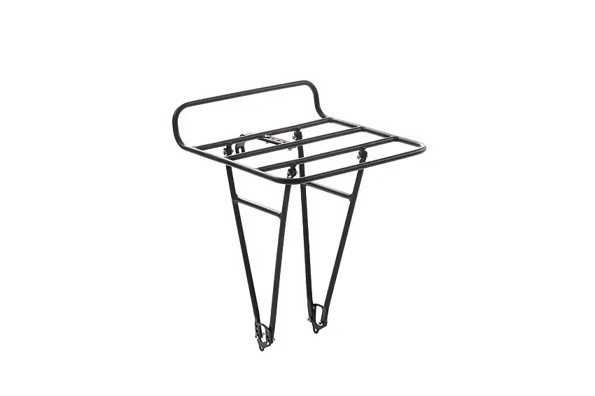 Pakethållare Pelago fram Large Commuter Front Rack Aluminium Svart