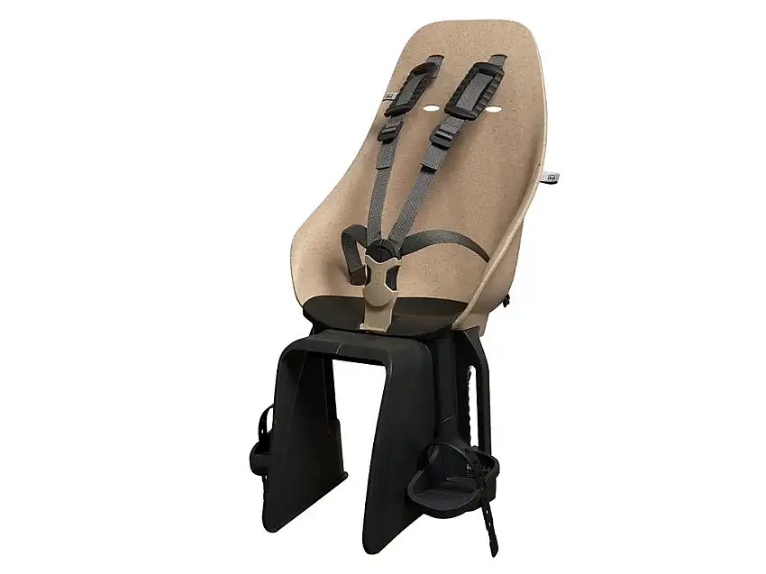 Cykelsits URBAN IKI  BIO Ta-ke Easy-Fix Pakethållarfäste Beige/Svart