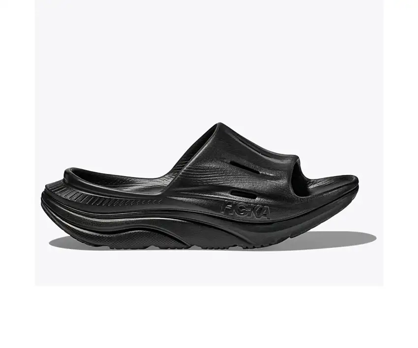 Hoka Löparskor Ora Recovery Slide 3 dam Black/Black