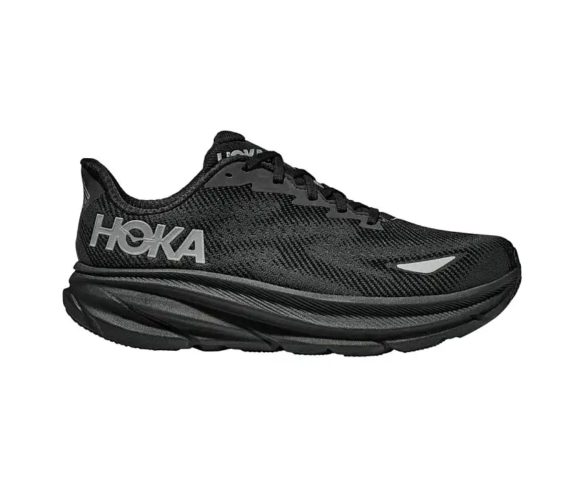 Hoka Löparskor Clifton 9 GTX dam Black/Black