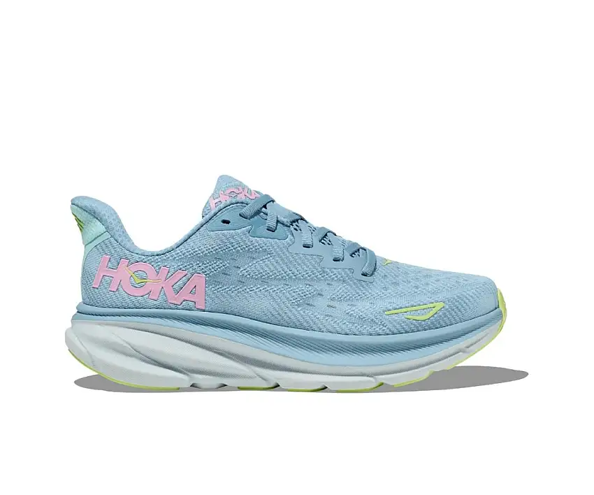 Hoka Löparskor Clifton 9 dam Dust/Pink Twilight