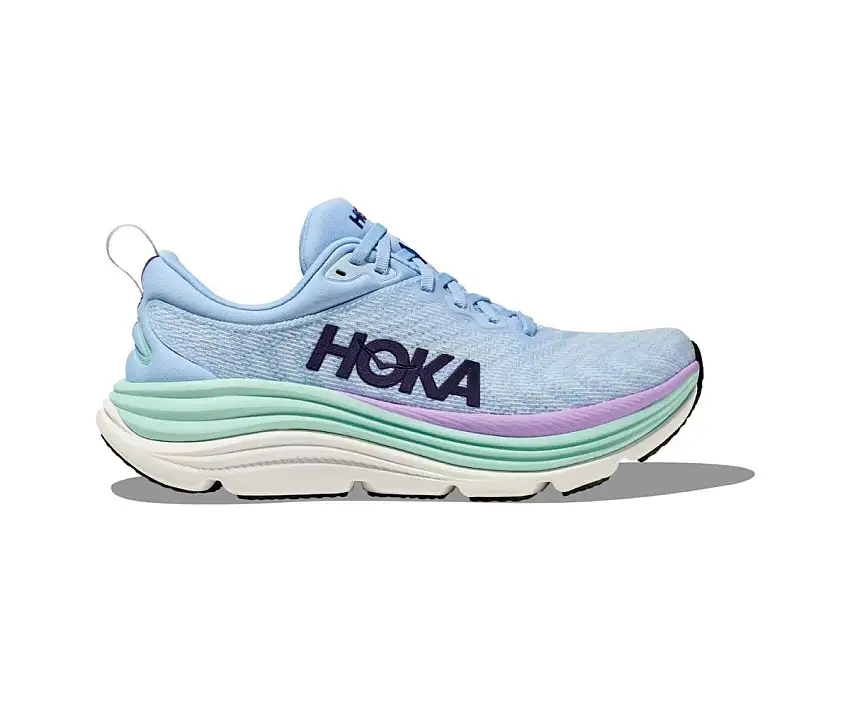 Hoka Löparskor Gaviota 5 dam Airy Blue/Sunlit Ocean
