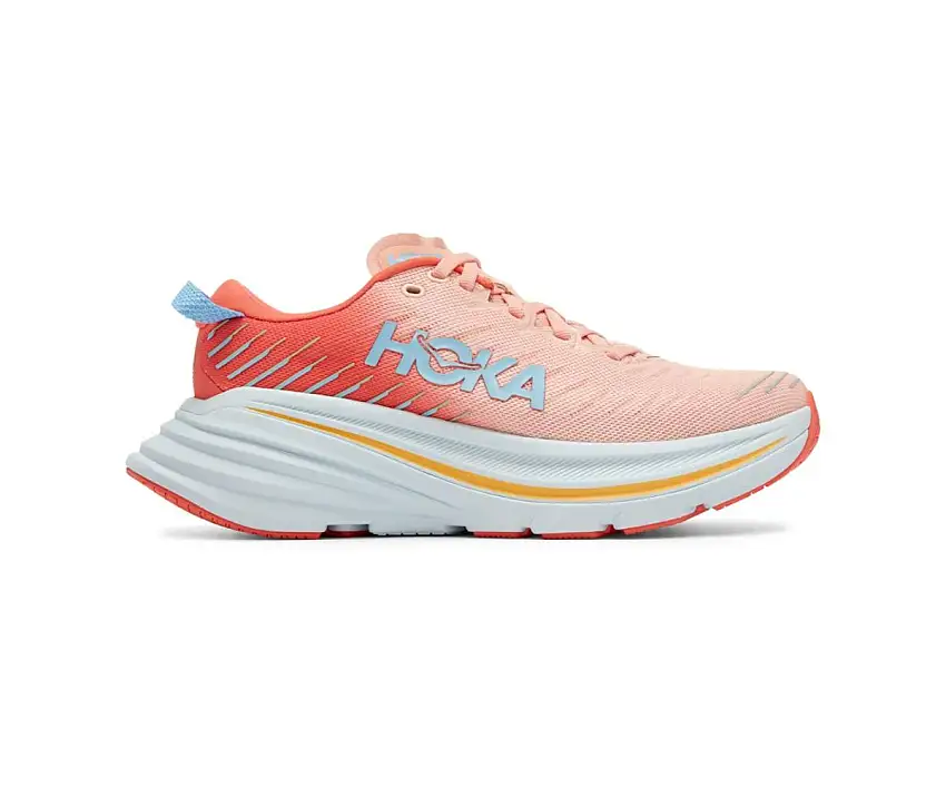 Hoka Löparskor Bondi X dam Camellia/Peach Perfait