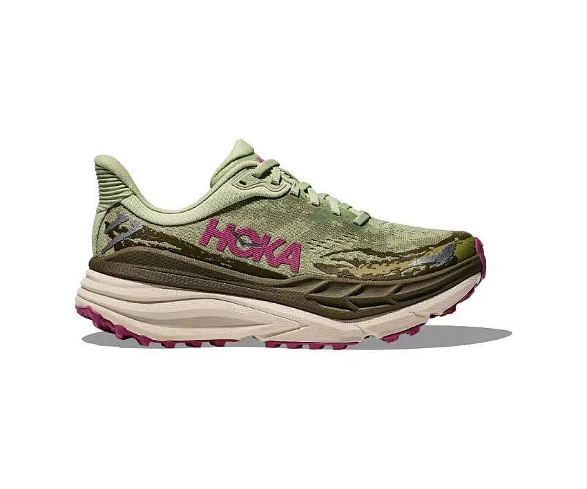 Hoka Löparskor Stinson 7 dam Seed Green/Beet Root