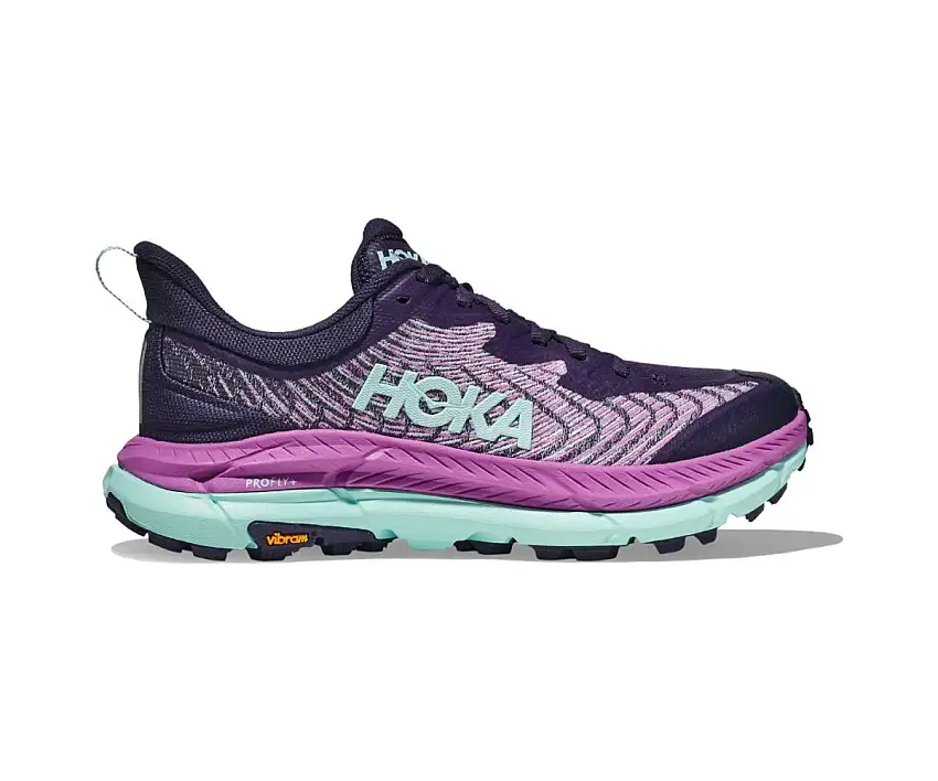 Hoka Löparskor Mafate Speed 4 dam Night Sky/Orchid Flower
