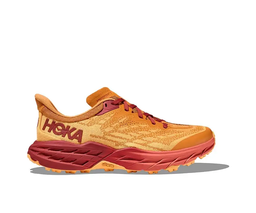 Hoka Löparskor Speedgoat 5 dam Amber Haze/Sherbet