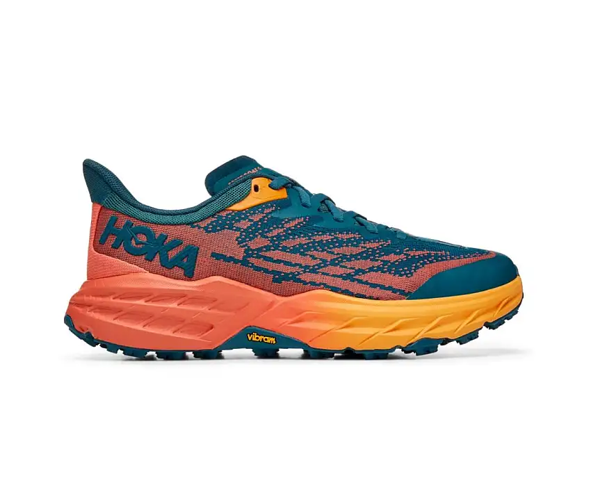 Hoka Löparskor Speedgoat 5 dam Blue Coral/Camellia
