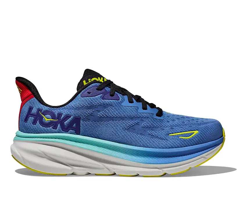 Hoka Löparskor Clifton 9 herr Virtual Blue/Cerise