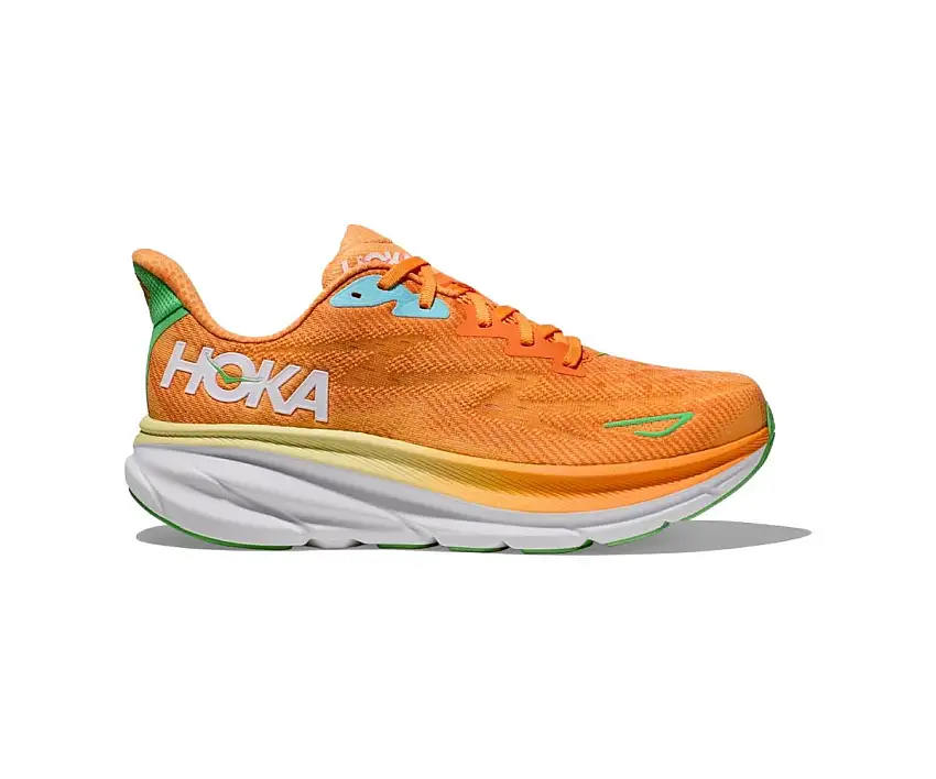 Hoka Löparskor Clifton 9 herr Solar Flare/Sherbet