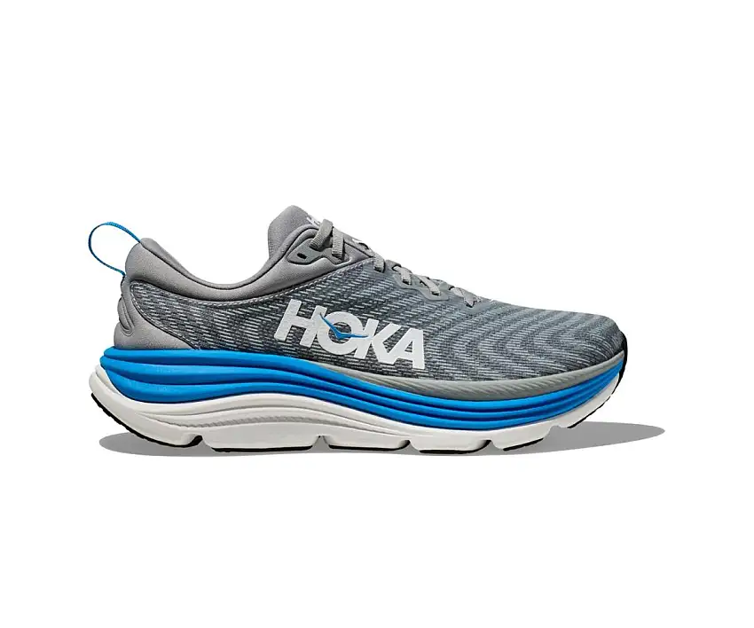 Hoka Löparskor Gaviota 5 Wide herr Limestone/Diva Blue