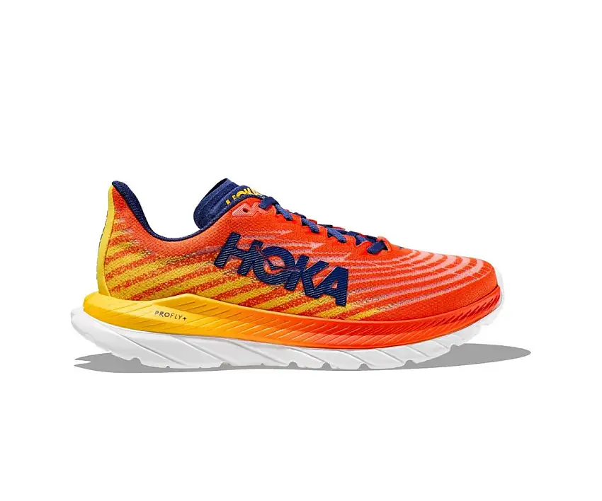 Hoka Löparskor Mach 5 herr Flame/Dandelion