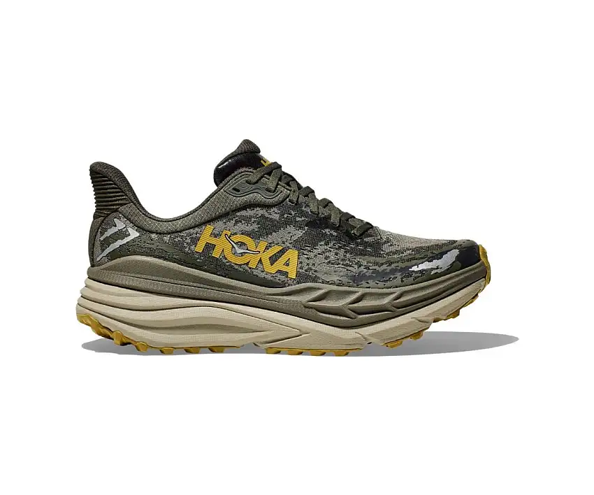 Hoka Löparskor Stinson 7 herr Olive Haze/Forest Cover