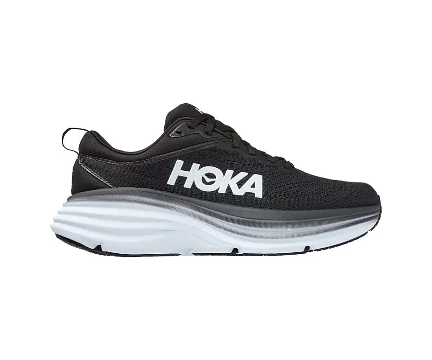 Hoka Löparskor Bondi 8 dam Black/White