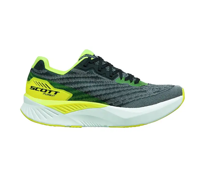 Scott Löparskor Pursuit Black/Yellow Herr
