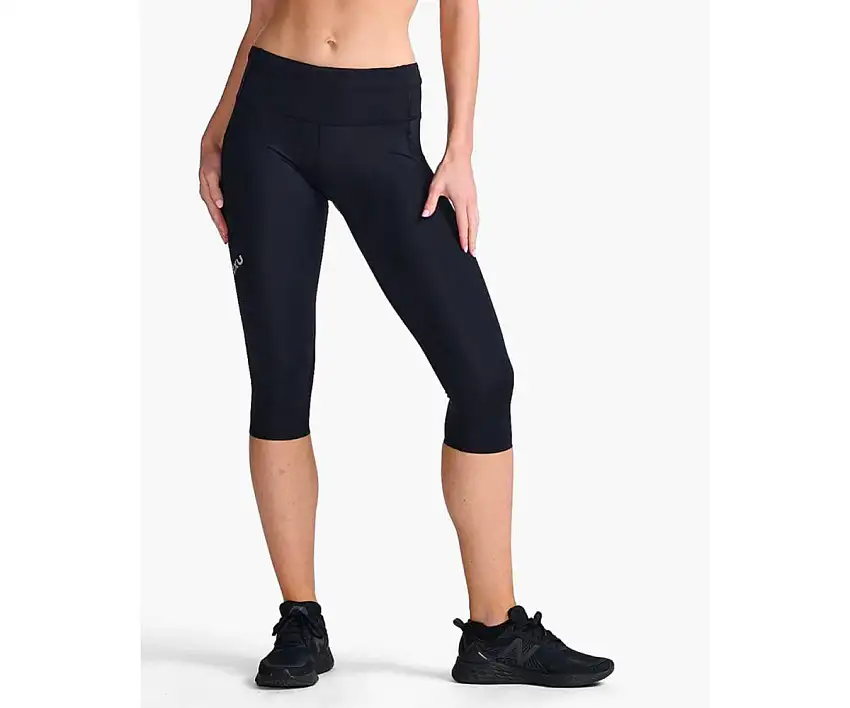 2XU Löpartights Aero Mid-Rise Compression 45355 Tight Black/Silver dam