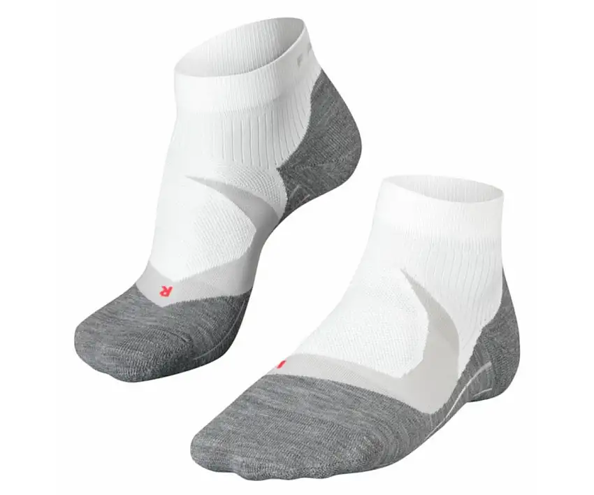 Falke Löparstrumpor Ru4 Endurance Cool Short Running Sock Whitemix herr