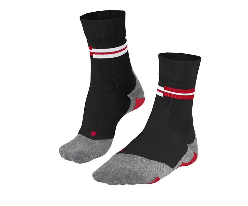 Falke Löparstrumpor Ru5 Running Sock Black/Flames herr