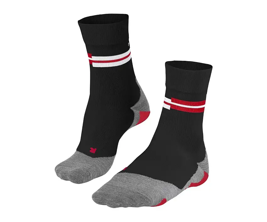 Falke Löparstrumpor Ru5 Running Sock Black/Flames dam