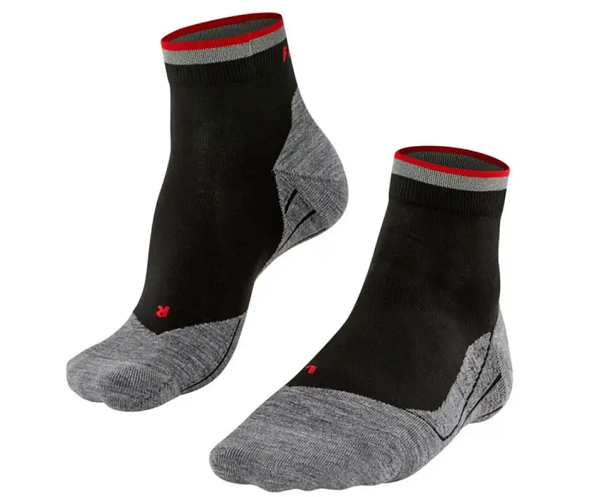 Falke Löparstrumpor Ru4 Endurance Short Reflect Black herr