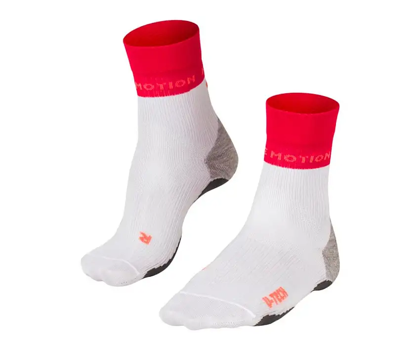 Falke Löparstrumpor Ru TRUE Motion Nevos White dam